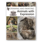 Book drawing and painting animals with expression by Marjolein Kruijt