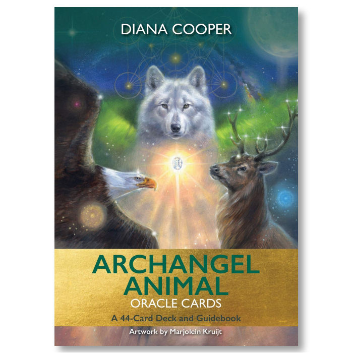 The Archangel Animal Oracle Card deck - Marjolein Kruijt schilderijen & Diana Cooper auteur