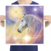 'Unicorn'- earth healing, artprint - spiritual art by Marjolein Kruijt