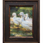 'Snow geese', painting (for sale)