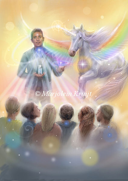 (12) freedom of truth - speak your truth with the help of unicorns illustration