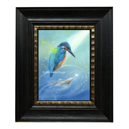 'Kingfisher' spiritual painting (for sale)