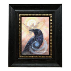 'RAVEN' - spiritual painting (for sale)