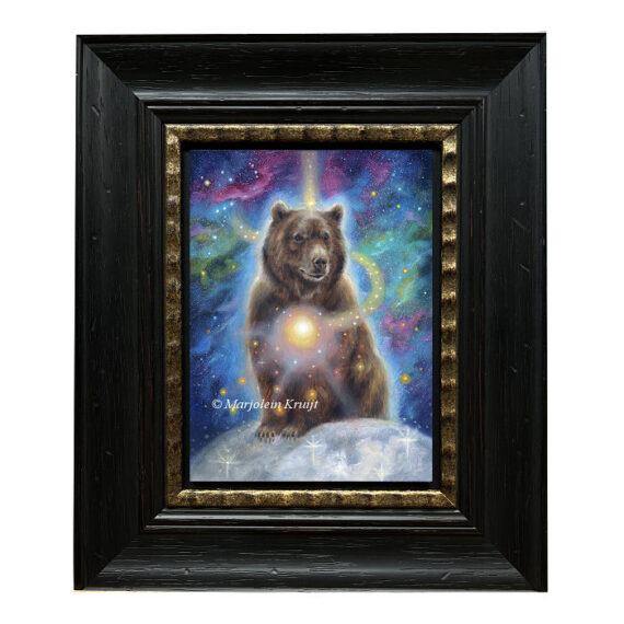 'Bear - reclaim your power'- spiritual painting (for sale)