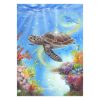 'Sea Turtle chelonioidea' painting