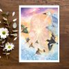 'Portal of Love'- birds, A4 artprint (for sale)