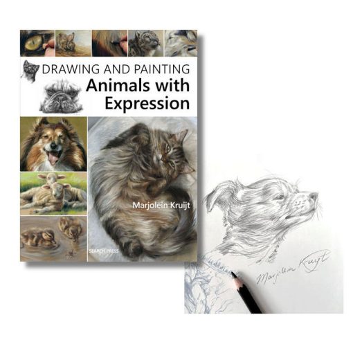Book drawing and painting animals - incl drawing & signature