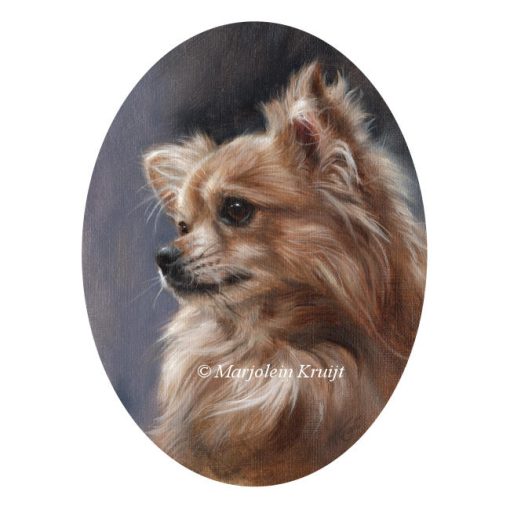 'Sweet'- chihuahua portrait painting [for sale]